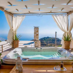 Pasiphae-House Viila for Rent in Crete - Jacuzzi