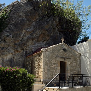 Monasteri of Panagia Exakousti in Malles 